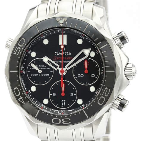 omega seamaster usado|pre owned omega seamaster chronograph.